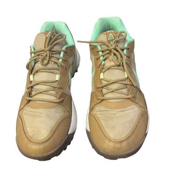 Nike ACG Lowcate Mens 11 Khaki Light Mentha Trail Running Shoes DX2256-200 main image 7